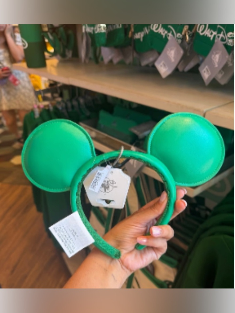 Disney Green Mouse Ear Headband